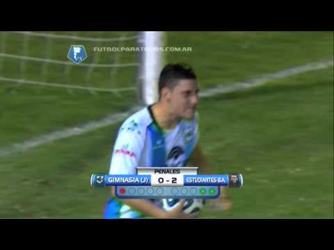 La victoria por penales de Estudiantes.Gimnasia J.-Estudiantes BA.Copa Argentina.Fútbol Para Todos