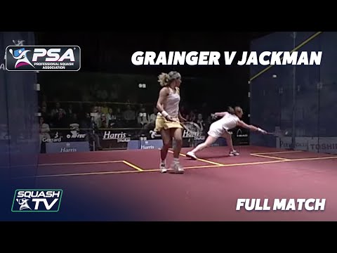 Squash: Throwback Thursday - Grainger v Jackman - British Open 2004