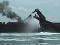 Pożar w porcie