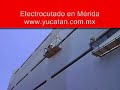 electrocutado en mérida