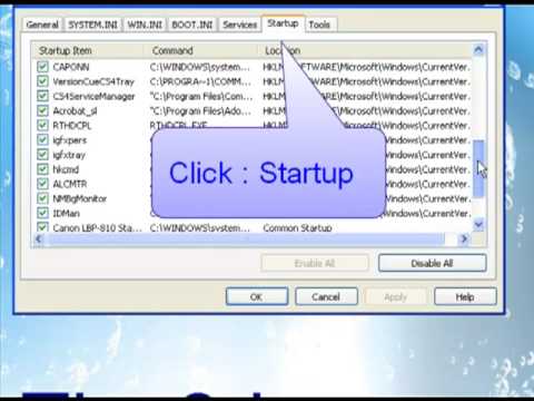 how to fasten windows xp