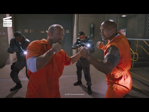 The Fate of the Furious: Jail fight