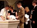 Claire's Christening:  Getting Dipped April 13, 2007