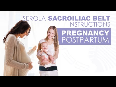 Serola Belt Instructions for Pregnancy & Postpartum