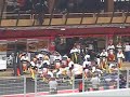 Repostaje de Alonso. Entrenamientos oficiales F1 25/02/08