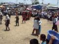 Convite de Santo Tomás Chiche en la Feria de Playa Grande, Ixcán, Quiché