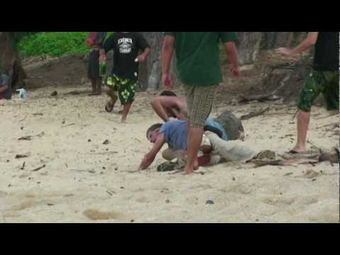 Bum fights in Hawaii