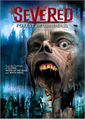 Severed - Severed AKA Severed: Forest of the Dead

A group of young environmental activists become infected, ravenous, unstoppable zombies when a forestry company's genetic experimentation goes disastrously wrong. Sheer terror can't pump enough adrenaline through these bodies to help them out of this remote forest in this gruesome tale of horror. Severed stands heads (and other body parts) above the rest!

From the producers that brought you Slither, House of the Dead, and White Noise.

Starring: Paul Campbell, Sarah Lind, Julian Christopher, JR Bourne

Directed by: Carl Bessai
Produced by: Andrew Boutilier, Cynthia Chapman
Written by: Carl Bessai, Travis McDonald, Julian Clarke