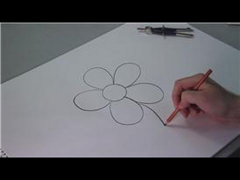 Drawing Lessons : How to Draw Simple Flowers for Kids