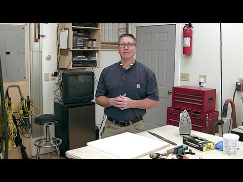 how to fit worktop edging strip
