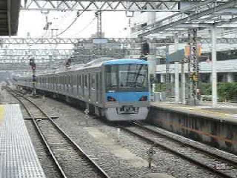 小田急新4000形試運転 新百合ヶ丘発車