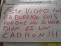 Luis borra el video Luis borra el video