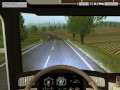 EuroTruck Simulator driving in France on 1+1 road EuroTruck Simulator driving in France on 1+1 road