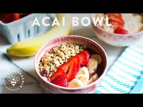 Acai Berry Bowl - Honeysuckle