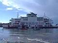 MV St. Clare arriving at Fishbourne
