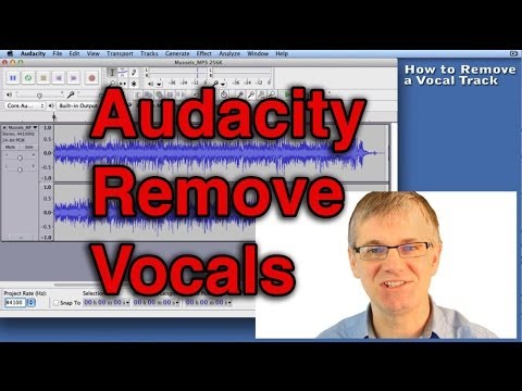 how to isolate vocals from a song audacity