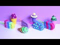Play Doh Scoops 'n Treats DIY Ice Cream Cones Popsicles Sundaes Waffles Desserts Play Doh Ice Creams Cream