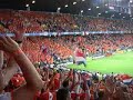 Partytime in het Wankdorf stadion in Bern Ned - Ita