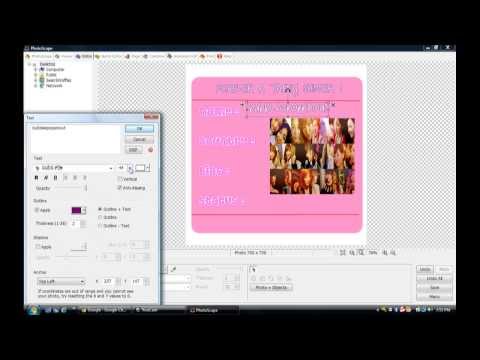 how to make id card in paint