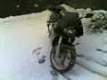 Suzuki RG 125 F on snow :) Suzuki RG 125 F on snow :)