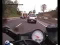 Yamaha R6 timelapse on freeway Yamaha R6 timelapse on freeway