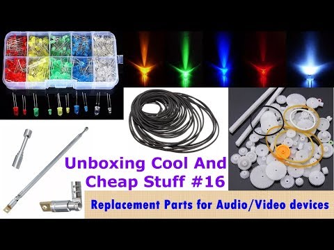 Unboxing Cool and Cheap Stuff #16 - Replacement Parts for Audio/Video Devices