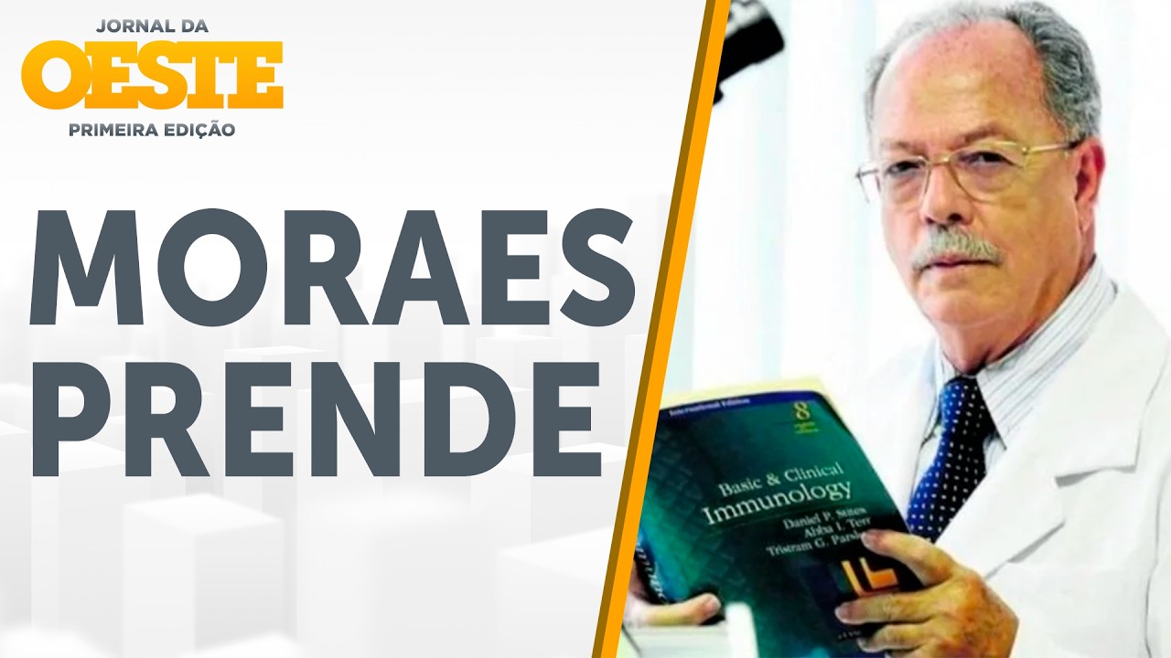FIM DOS RECURSOS: Moraes ordena prisão de dentista de 73 anos pelos atos de 8 de janeiro