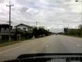 A drive from Udon Thani to Nong Khai, Thailand.