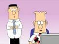 Dilbert:  Comparative Lit and Positive Attitude Video