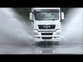 LKW trifft auf Hindernis - Fahrsicherheitszentrum des ADAC Lüneburg