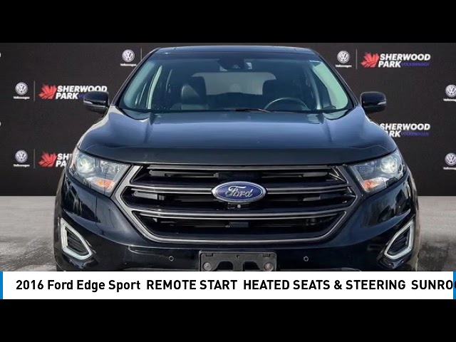 2016 Ford Edge Sport | REMOTE START | HEATED SEATS & STEERING in Cars & Trucks in Strathcona County