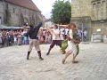 petit spectacle de rue 
sur le th�me m�dieval
combat 2 contre 2