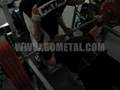 METAL Gym Training, Panu Lappalainen bench 222,5kg