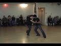 Arjay Centeno and Melissa Rutz Improv West Coast Swing Dance Demo
