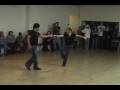 Arjay Centeno and Melissa Rutz Improv West Coast Swing Dance Demo