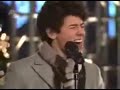 Joe Jonas crazy...laugh? Christmas at Rockefeller Center