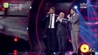 Arab Idol - النتائج - زياد خوري و عائلته