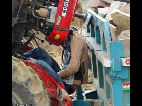 Tractorpulling - Dangerous Tractor tow-chain accidents !