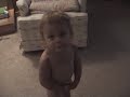 Carlysle dancing at the beach