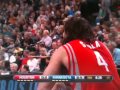 Kevin Love face stomp on Luis Scola
