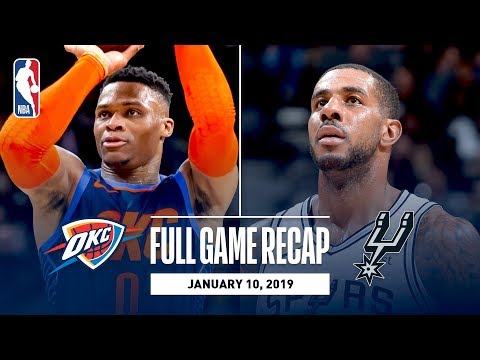 Video: Full Game Recap: Thunder vs Spurs | Double Overtime Thriller