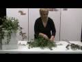 videos de How To Design With Silk Flowers - Floral Design Series: Shelf/Cabinet Topper