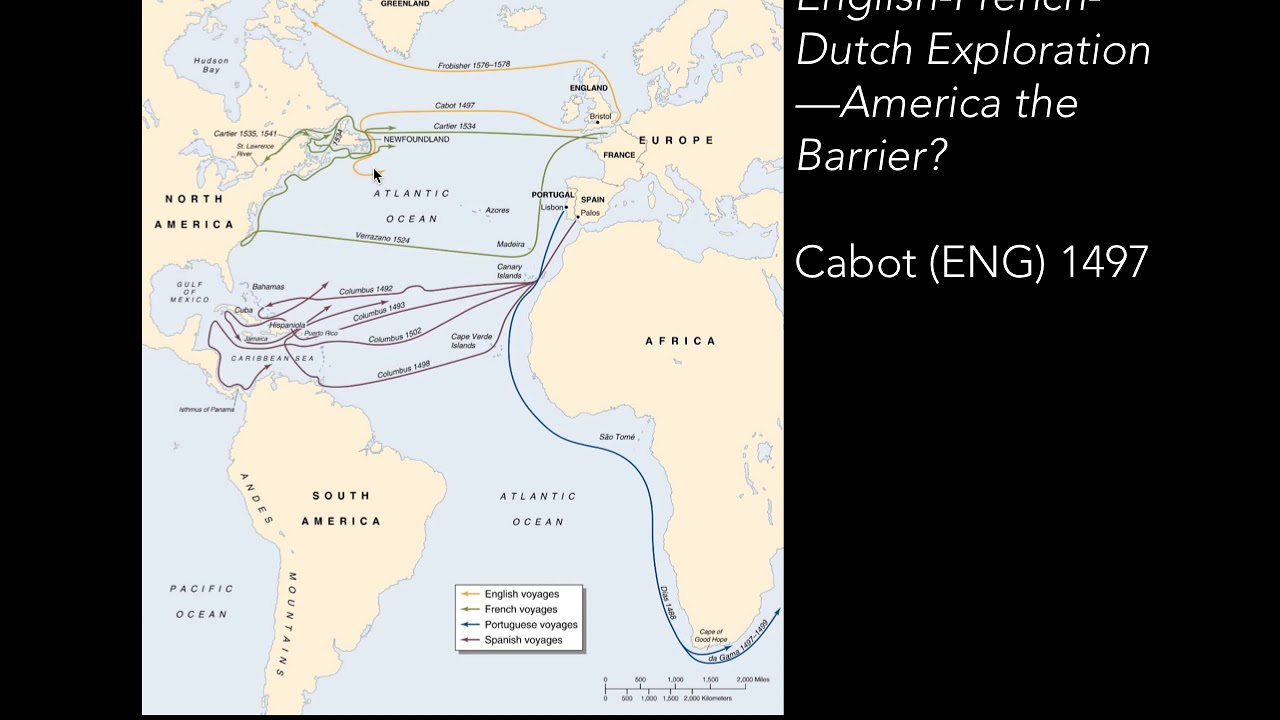 1b Exploration and Discovery Part II Spanish French and English Exploration
