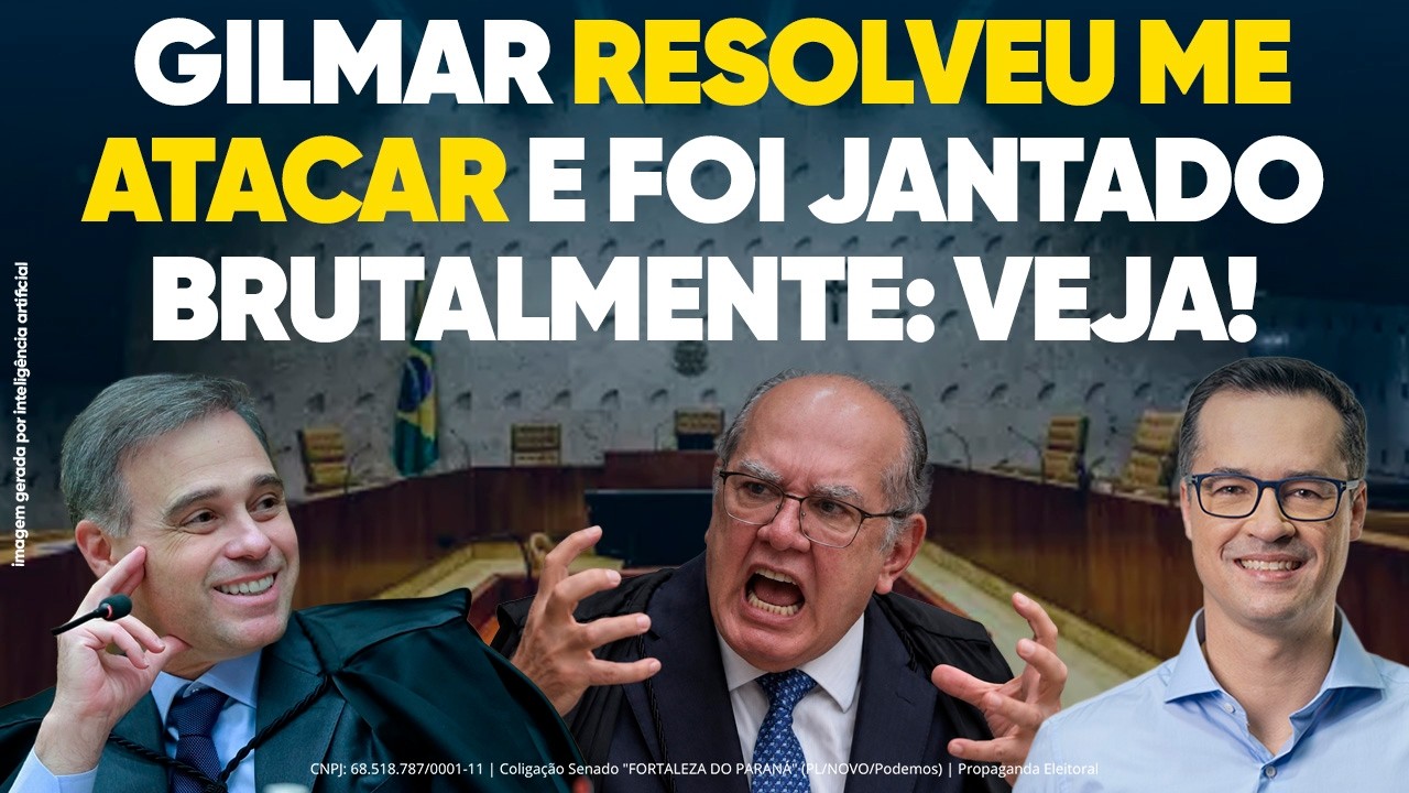 Mendonça Destrói Gilmar Nas Redes: Resposta Brutal!