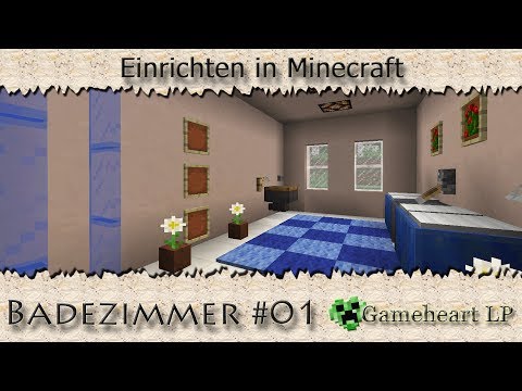Minecraft badezimmer #01 / einrichten in minecraft