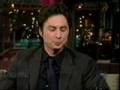 Zach Braff on David Letterman