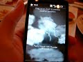 HTC HD2 Weather Demo