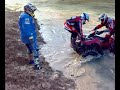 ATV Kawasaki 750 volcada espectacular