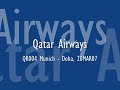 qatar airways boarding take off inflight airbus a330