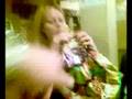 Terri on helium on Mels Birthday